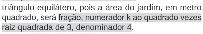 Alternativa E da questão 169 do ENEM 2024 - 2º Dia – Caderno 11 – Laranja (braile e ledor) – Aplicação Regular.