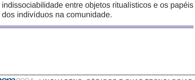 Alternativa E da questão 23 do ENEM 2024 - 1º Dia – Caderno 10 – Roxo (Libras) – Aplicação Regular.