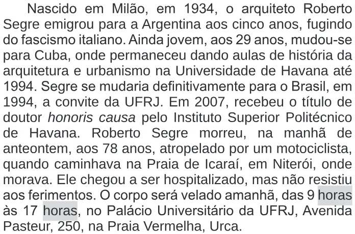 Trecho original com figura, tabela ou fórmula da questão 24 do ENEM 2020 - 1º Dia – Caderno 9 – Laranja (braile e ledor) – Reaplicação/PPL.