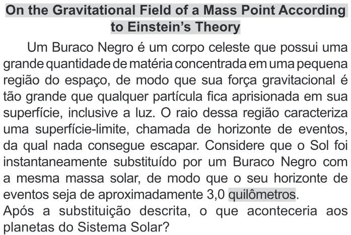 Trecho original com figura, tabela ou fórmula da questão 102 do ENEM 2022 - 2º Dia – Caderno 11 – Laranja (braile e ledor) – Aplicação Regular.