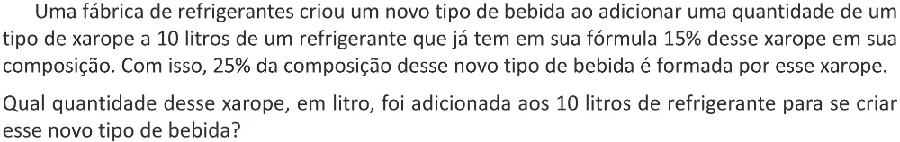 Trecho original com figura, tabela ou fórmula da questão 161 do ENEM 2025 - 2º Dia – Caderno 11 – Laranja (Braile e ledor) – Aplicação Regular - (Ampliada) - Belém, Ananindeua e Marituba.