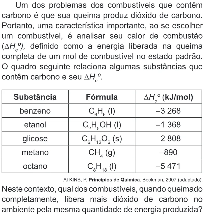 Trecho original com figura, tabela ou fórmula da questão 49 do ENEM 2011 - 1º Dia - Caderno 3 - Branco – Aplicação regular.